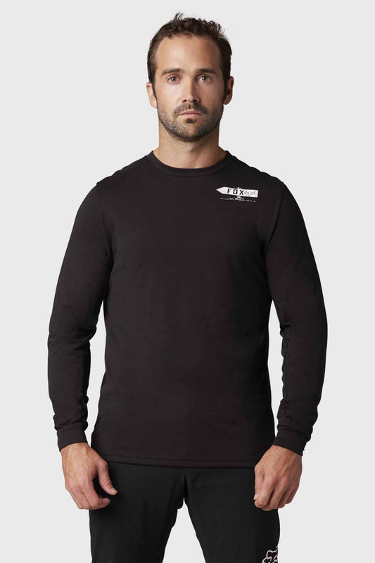 Fox Ranger LS Drirelease Jersey - Black