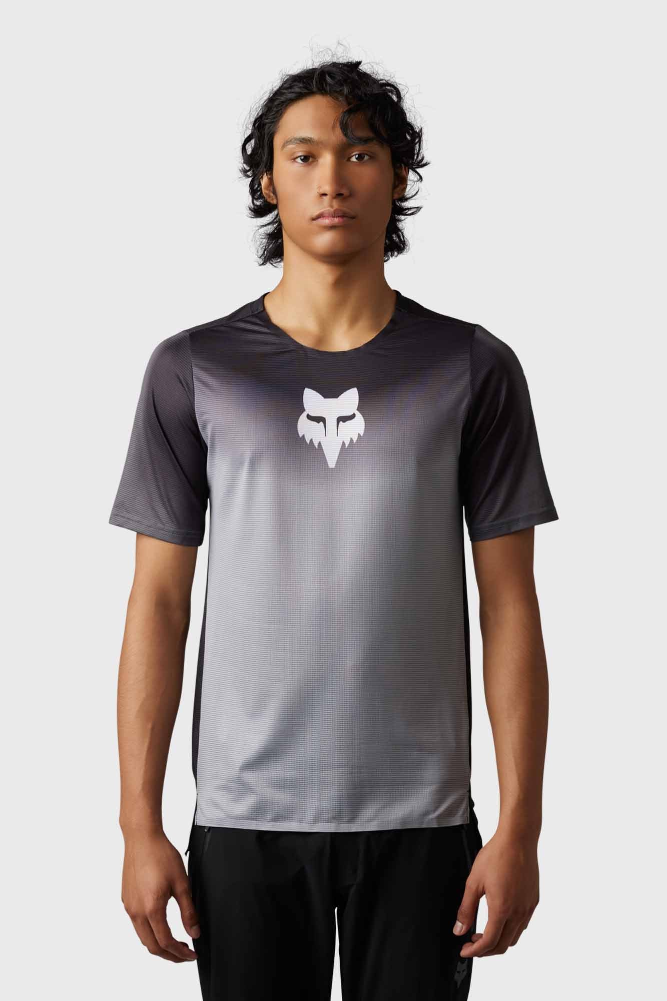 Fox Flexair Short Sleeve Jersey Novah - Steel Grey