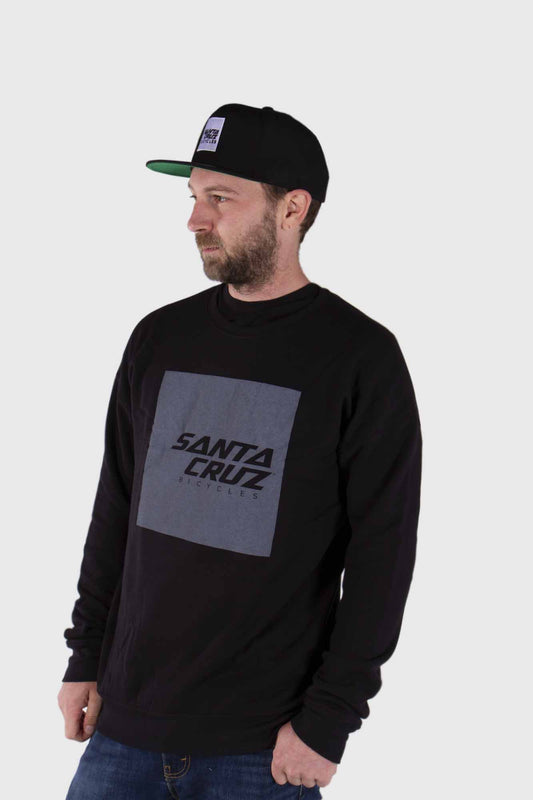 Santa Cruz Squared Crew - Black