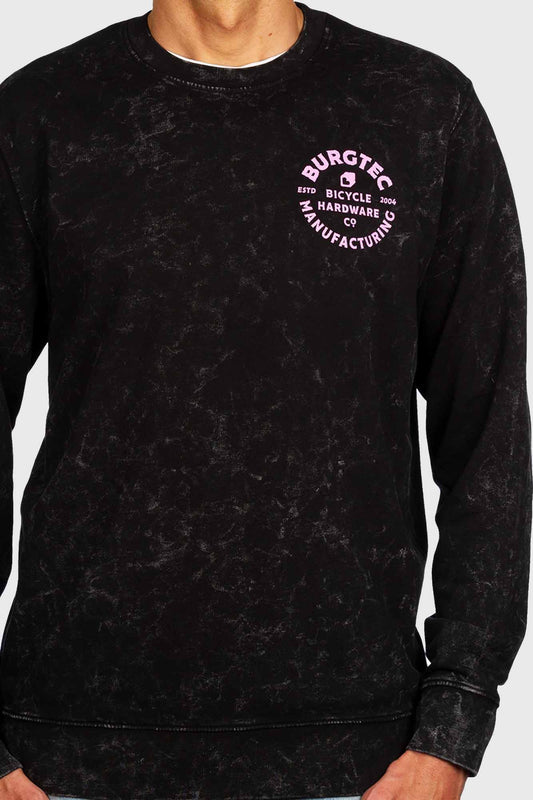 Burgtec Stamp Sweater - Black