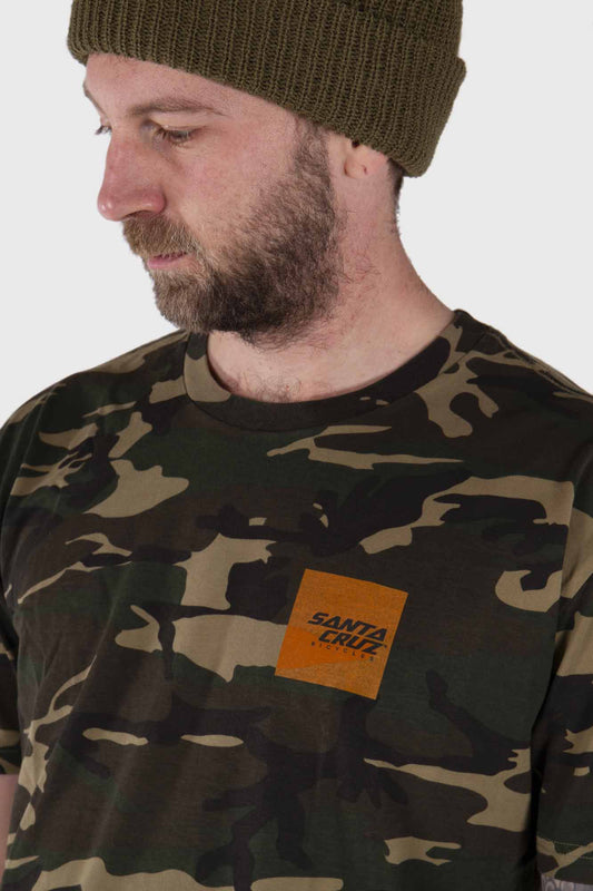 Santa Cruz Mini Squared Tee - Camo