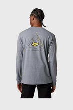 Load image into Gallery viewer, Fox Finisher LS Tech Tee - Heather Graphite
