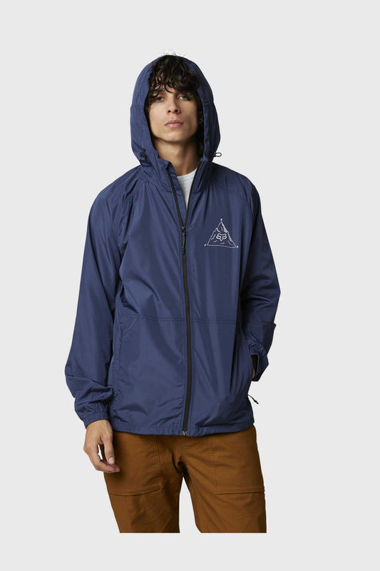 Fox Finisher Windbreaker - Deep Cobalt