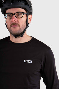 ION Long Sleeve Logo Tee - Black