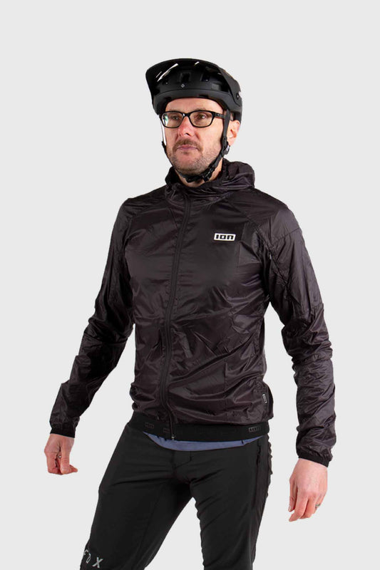 ION Logo Wind Jacket - Black