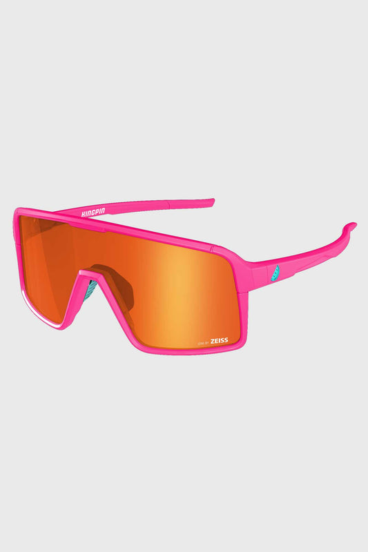 Melon Optics KingPin Riding Glasses - Pink Frames