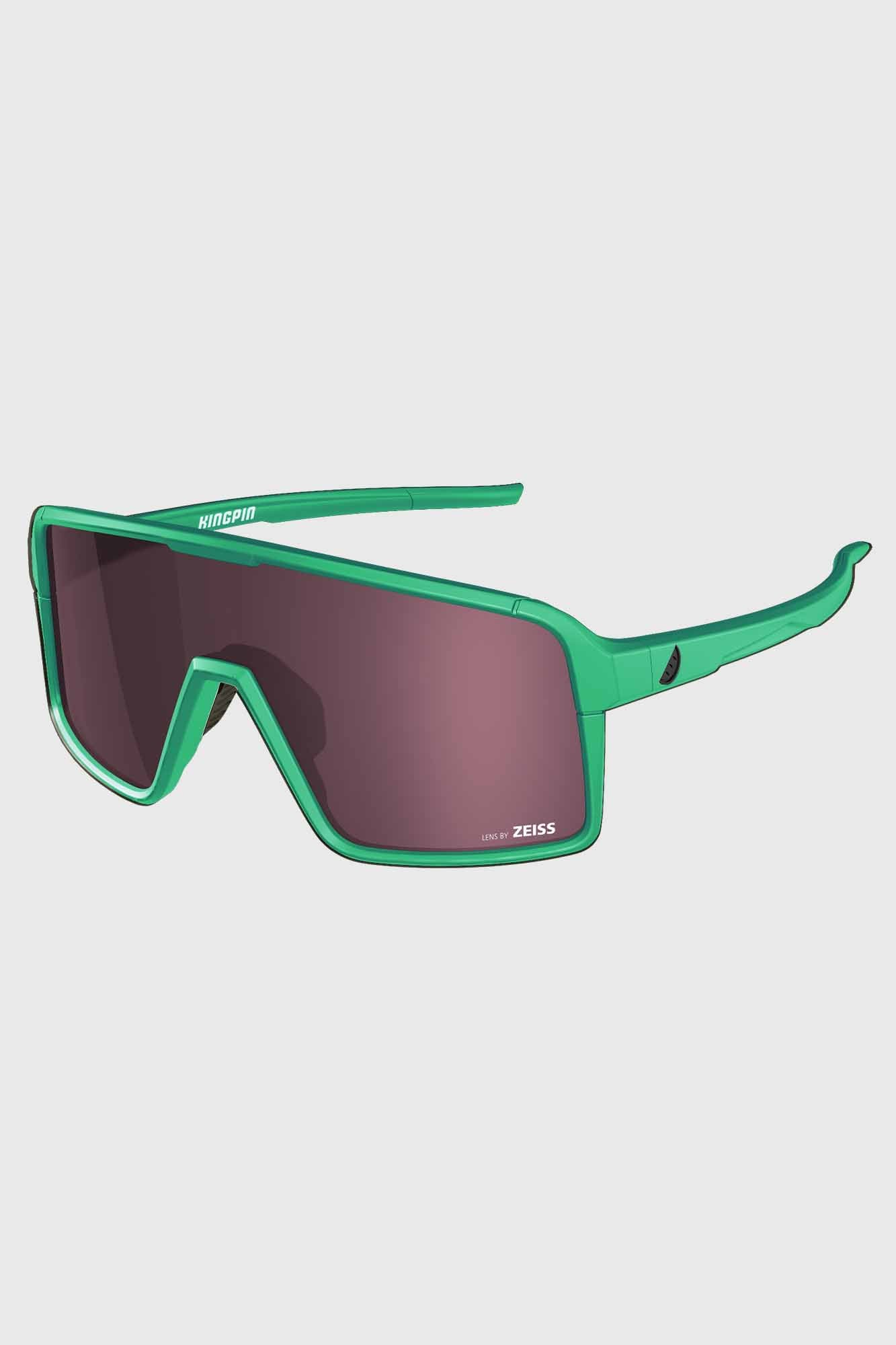 Melon Optics KingPin Riding Glasses - Emerald Frame