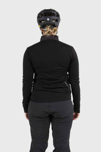 Mons Royale Redwood Wind Jersey Womens - Black