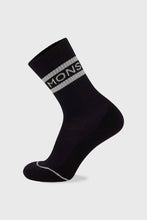 Load image into Gallery viewer, Mons Royale Signature Crew Sock - Black/White