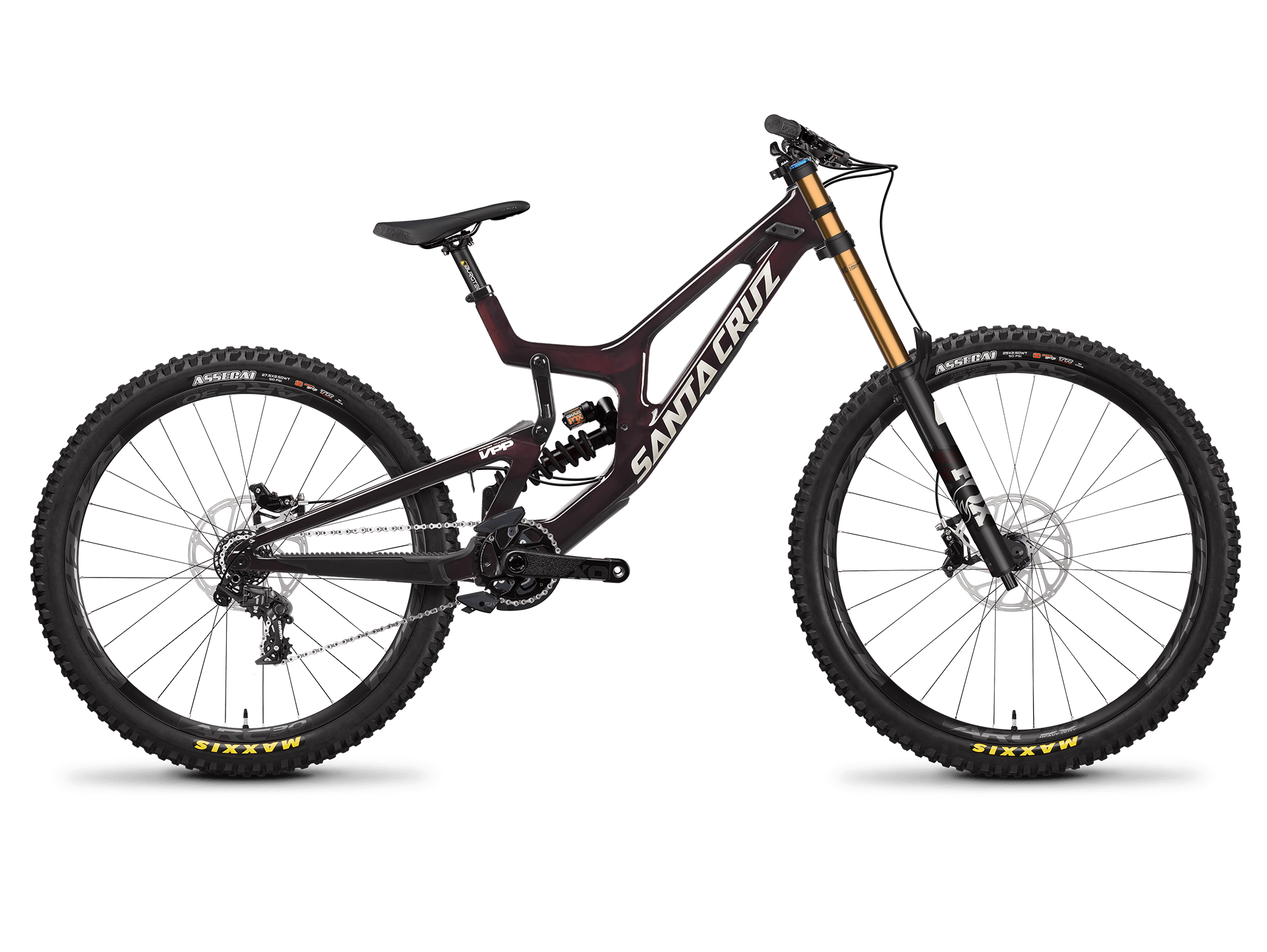 santa cruz v10 red
