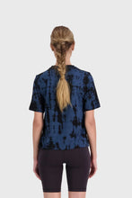 Load image into Gallery viewer, Mons Royale Womens Icon Relaxed Tee - Ice Night Tye Dye
