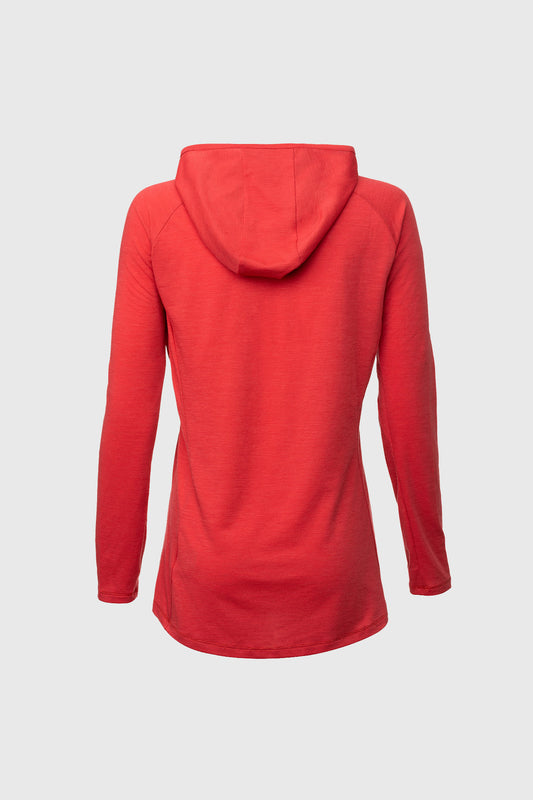 7Mesh Womens Desperado Shirt LS - Raspberry