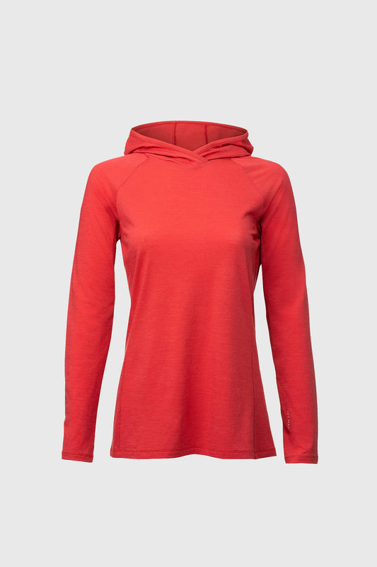 7Mesh Womens Desperado Shirt LS - Raspberry