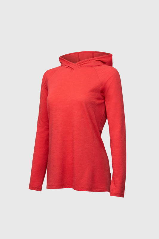 7Mesh Womens Desperado Shirt LS - Raspberry