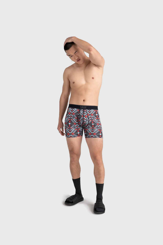 SAXX Quest Boxer Brief Fly - Eldorado Graphite