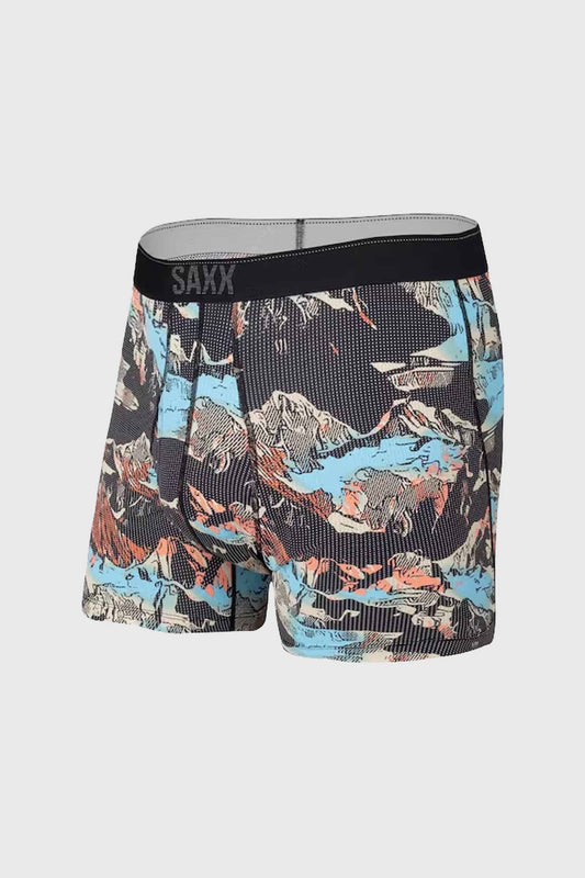SAXX Quest Boxer Brief Fly - Black Mountain Landscape