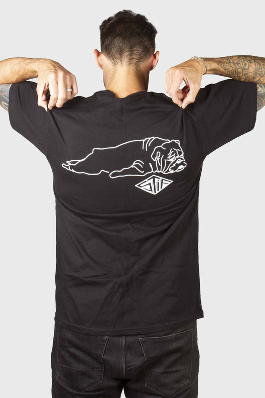 Stif The Dog SS Tee Black