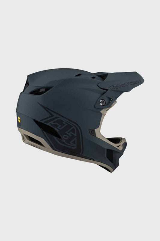 Troy Lee D4 Composite Helmet - Stealth Grey