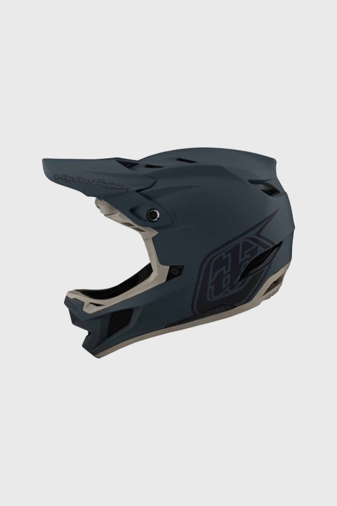 Troy Lee D4 Composite Helmet - Stealth Grey
