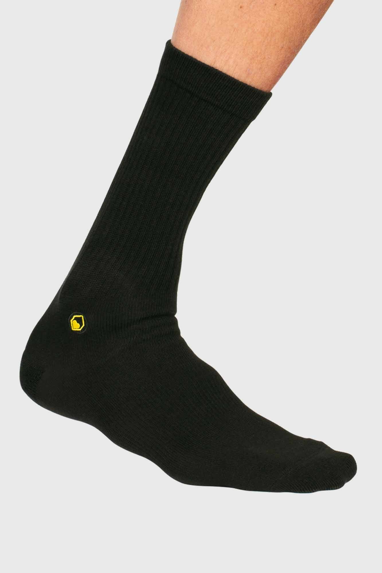 Burgtec Everyday Crew Sock - Black
