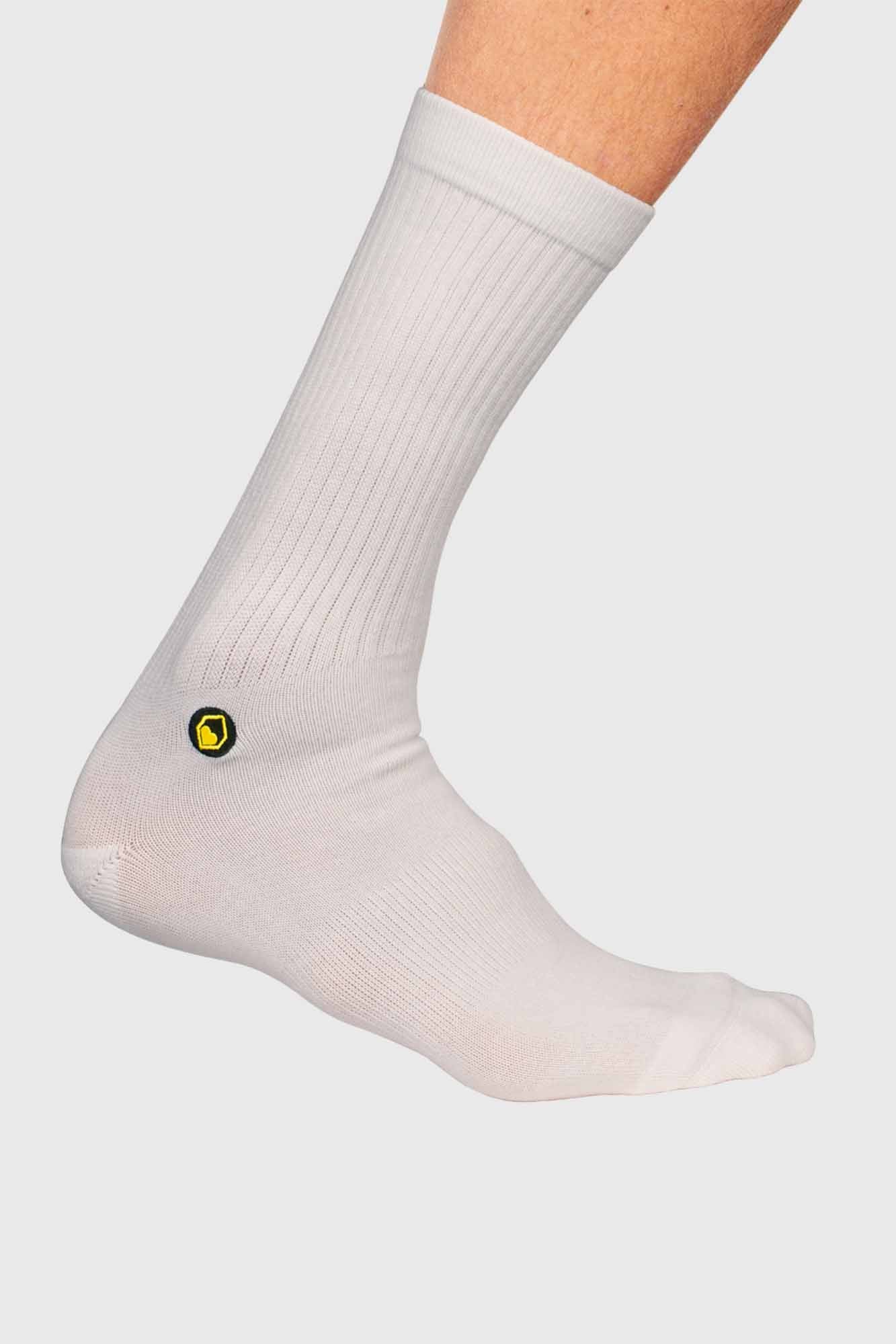 Burgtec Everyday Crew Sock - White