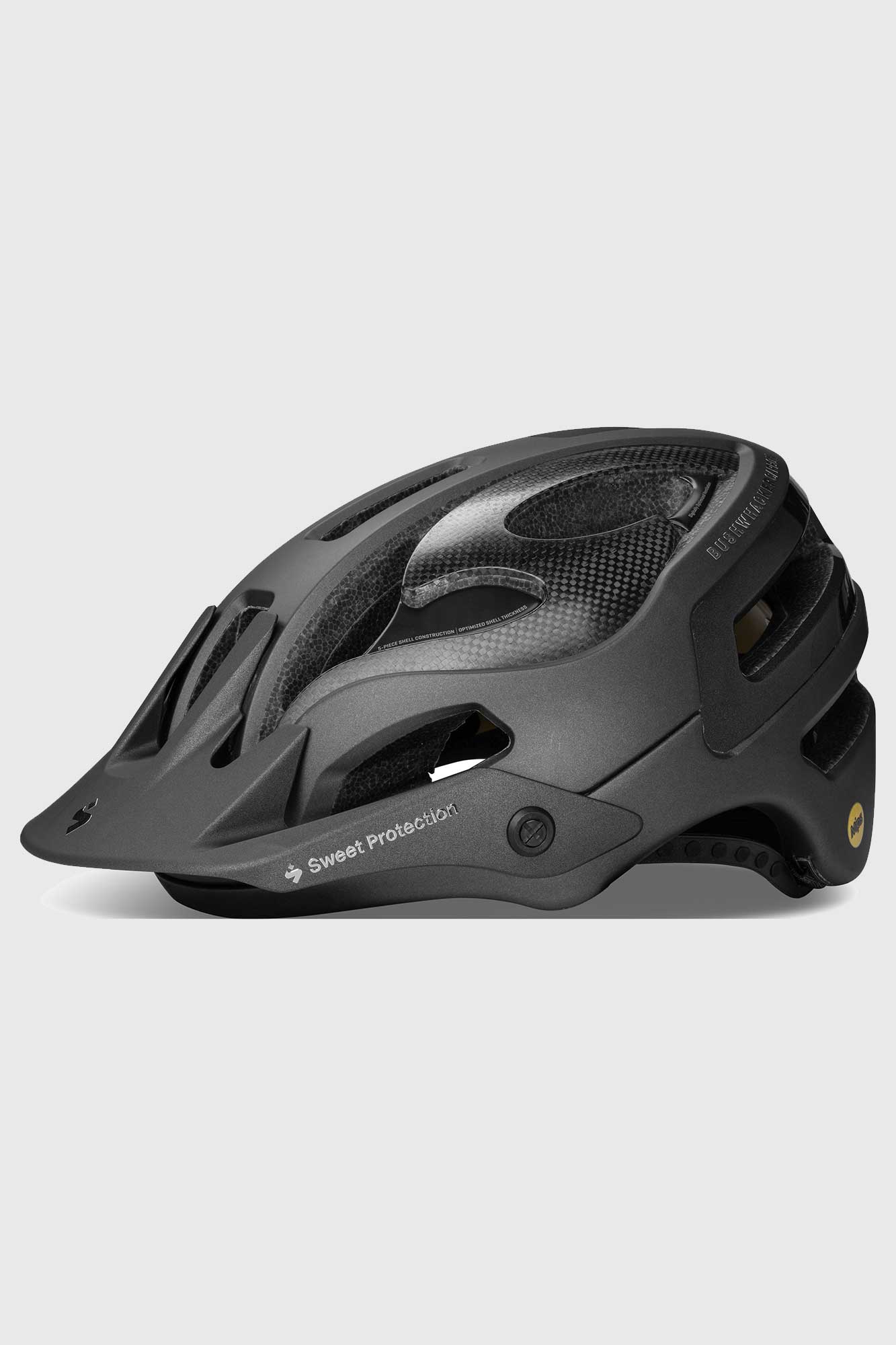Sweet Protection Bushwhacker II Carbon MIPS 2020 - Matte Metallic Black