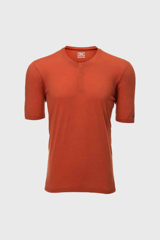 7Mesh Desperado Merino Henley - Brickwork
