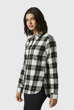 Load image into Gallery viewer, Fox Womens Pines Flannel - Light Grey