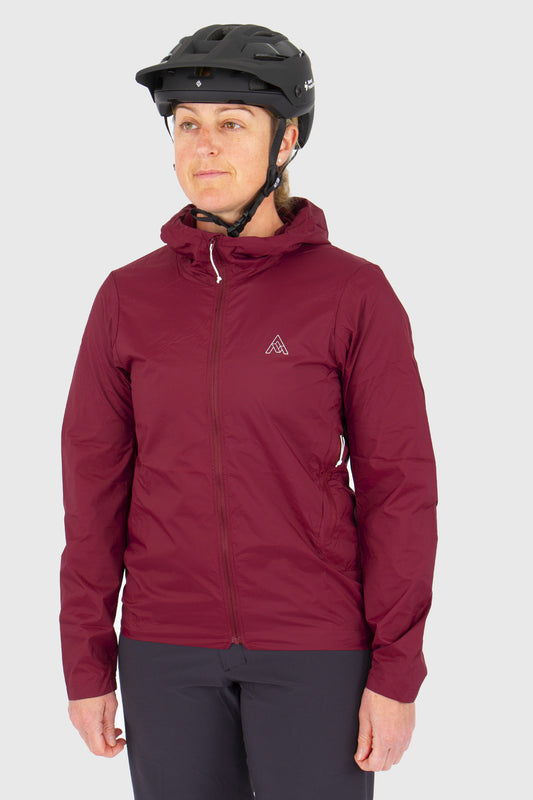 7Mesh Womens Northwoods Windshell Jacket - Port