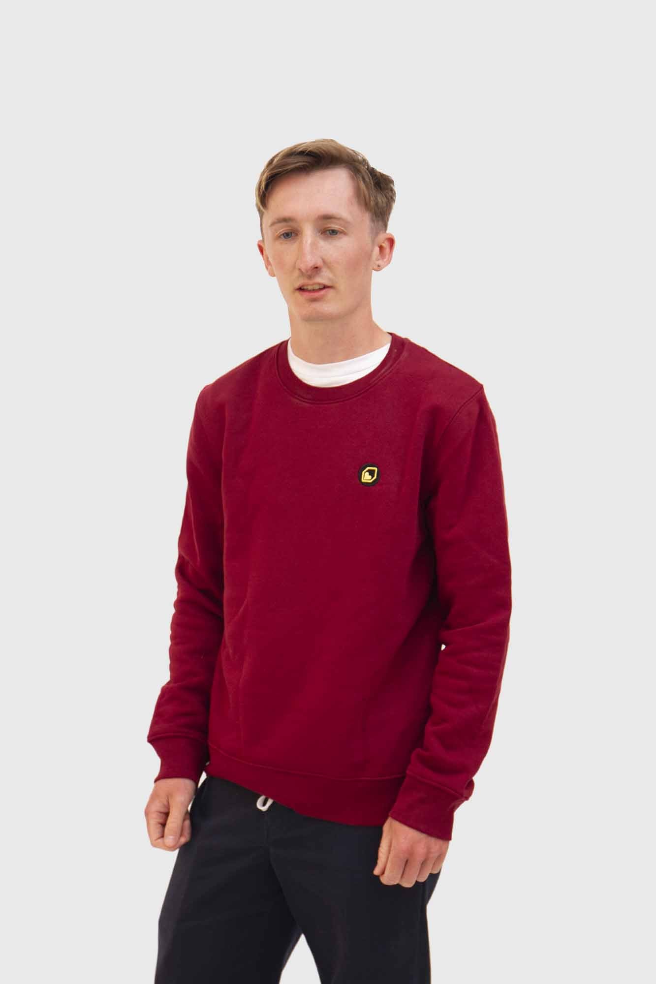 Burgtec Icon Sweater - Burgundy