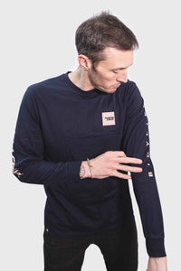 Santa Cruz LS Squared Tee - Maritime Blue