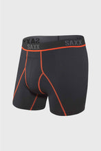 Load image into Gallery viewer, SAXX Kinetic HD Boxer Brief - Black / Vermillion