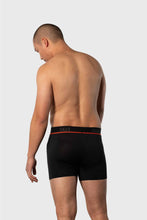 Load image into Gallery viewer, SAXX Kinetic HD Boxer Brief - Black / Vermillion